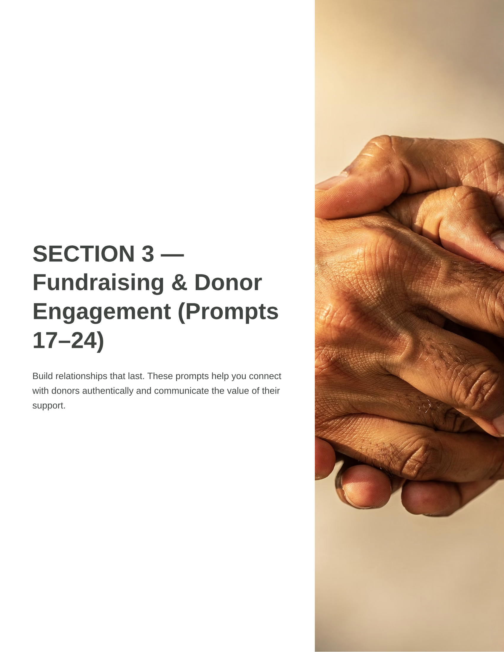 Top 50 AI Prompts to Amplify Nonprofit Impact