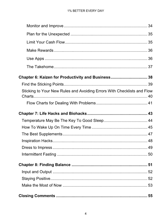 1% Better Every Day Package