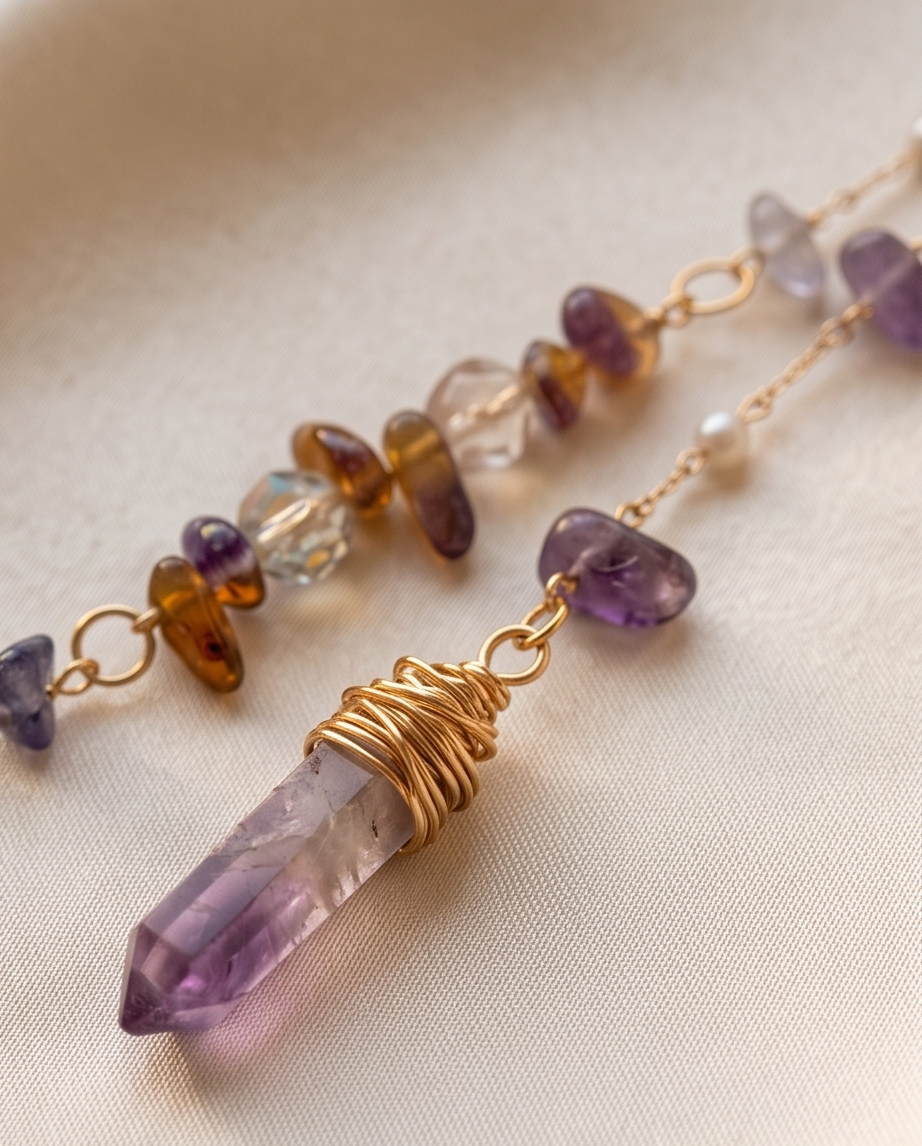 Amethyst Rain (One Piece Set)