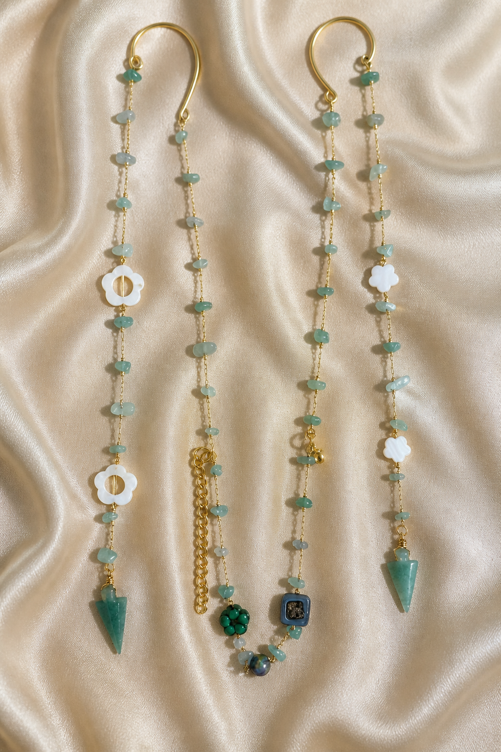Aventurine Green Halo  (One Piece Set)
