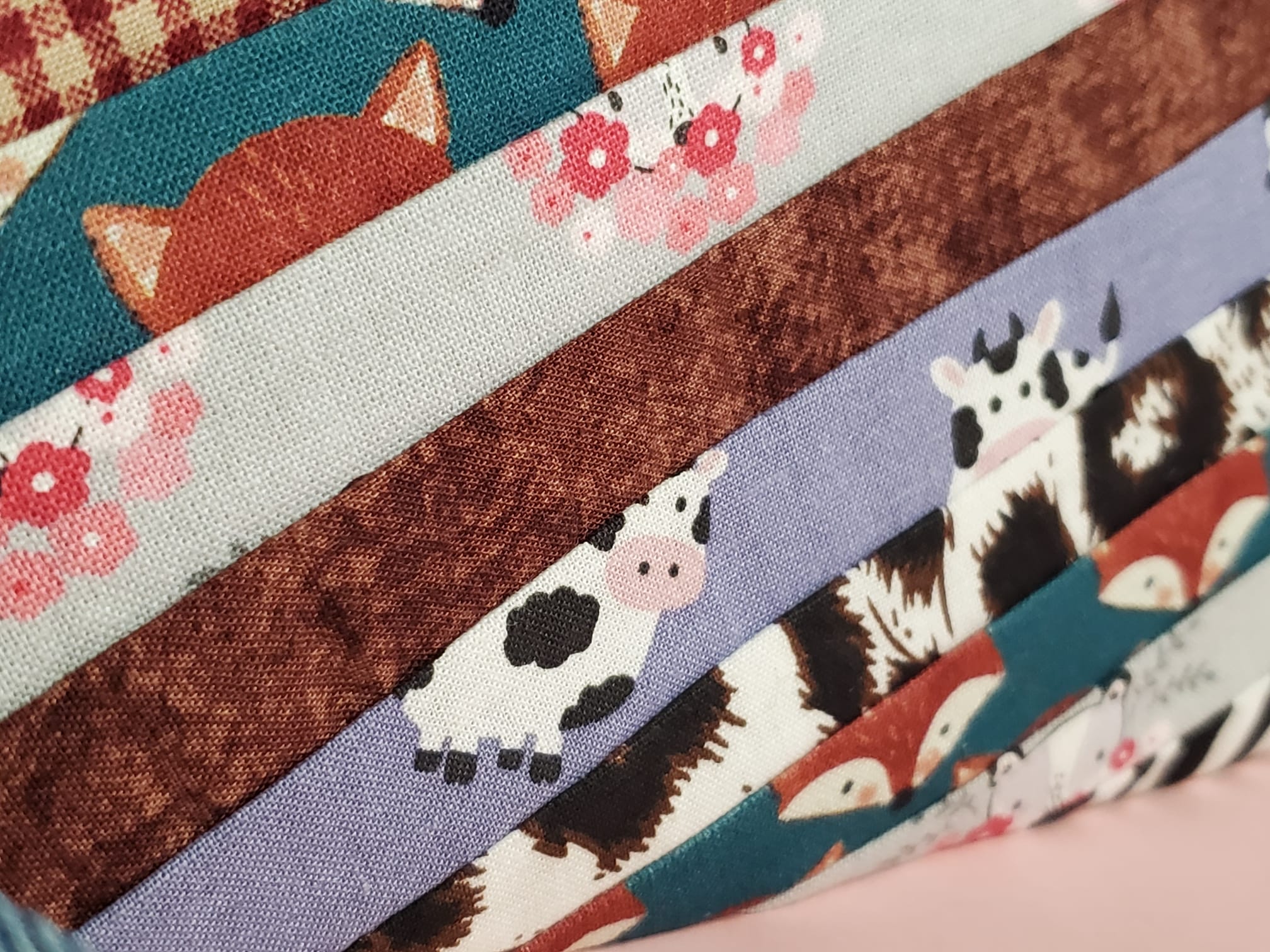 Zoey Patchwork Phone Pouch