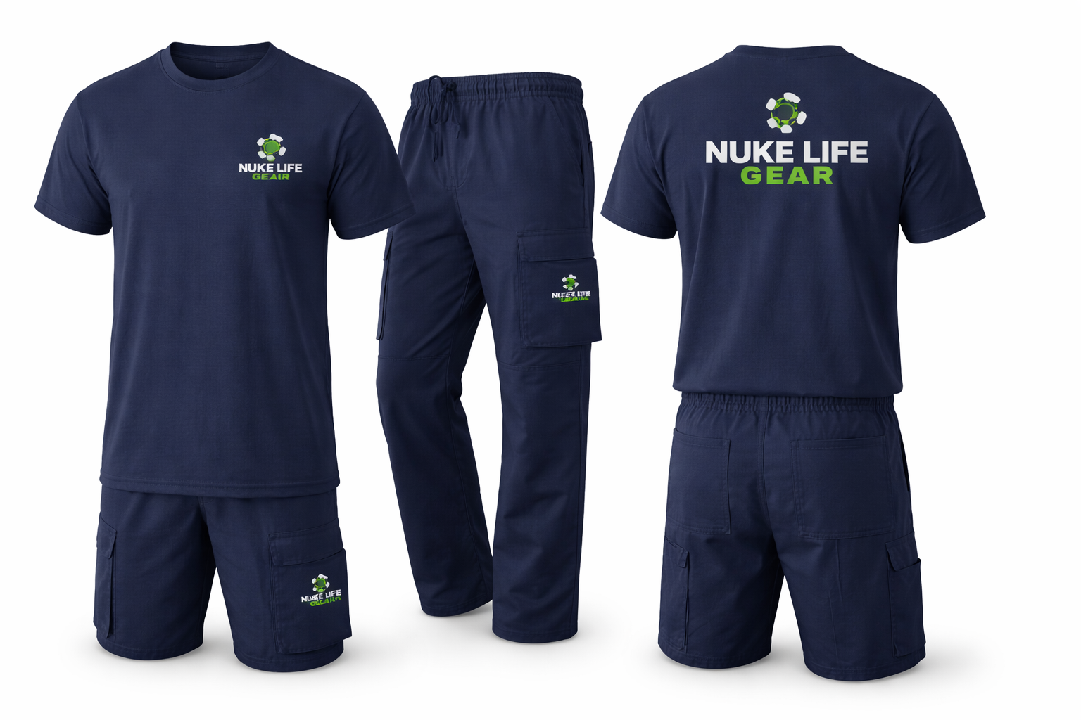 Nuke Life Gear Scrub Set - Nuclear Edition