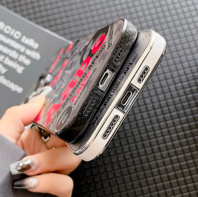 AAPE Magsafe Etui Coque Cover Case For Apple iPhone 17 Pro Max iPhone AIR 16 15 14 13 12.  /1