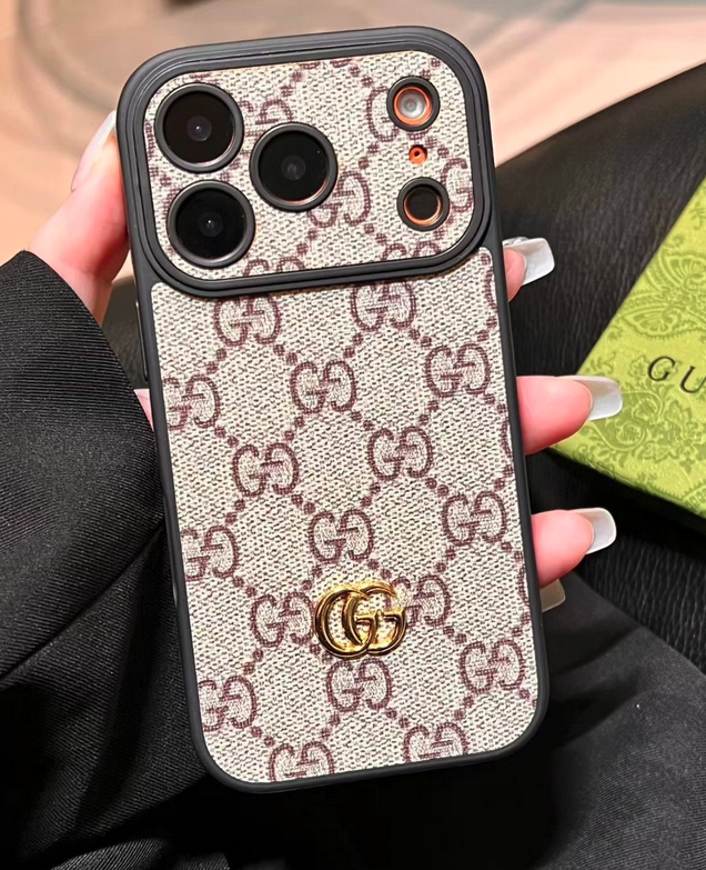 GUCCI Coque Cover Case Hulle Custodia For Apple iPhone 17 Pro Max iPhone 16 15 14.  /12