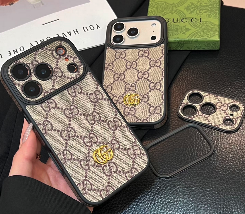 GUCCI Coque Cover Case Hulle Custodia For Apple iPhone 17 Pro Max iPhone 16 15 14.  /12