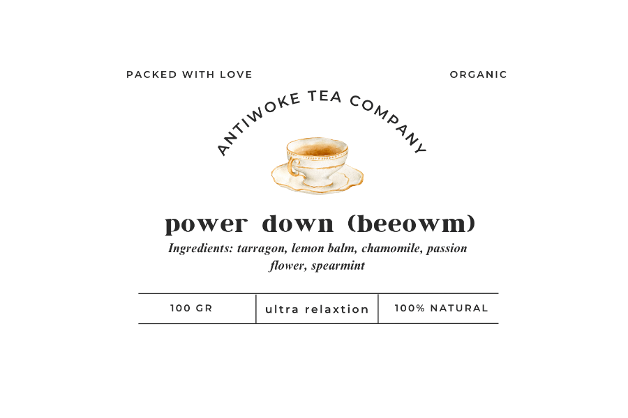 Power Down (beeowm) Herbal Tea