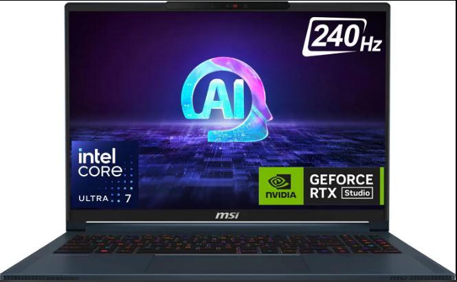 MSI Gaming Laptop (Core i5 10th Gen, 16GB RAM, 512GB SSD) – 15.6" IPS Display, Black