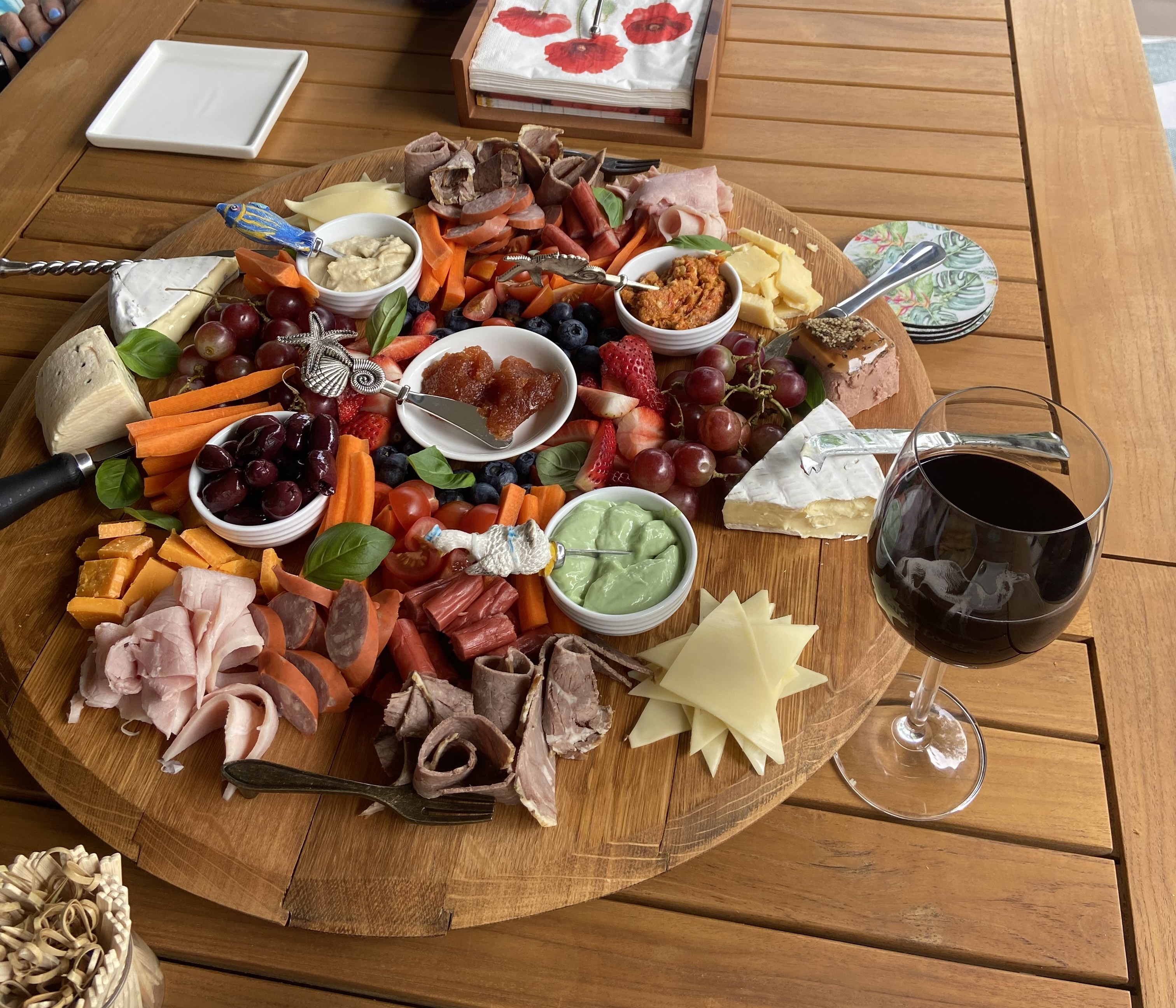 Wine Barrel Grazing Platter