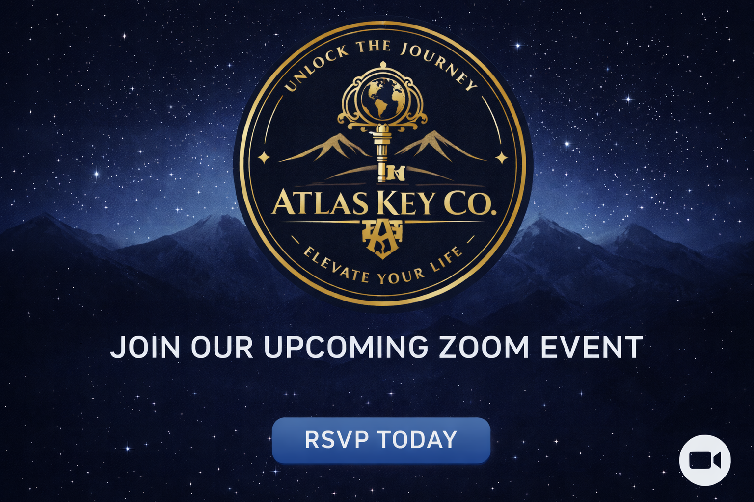 Atlas Key Co. Zoom Event Booking