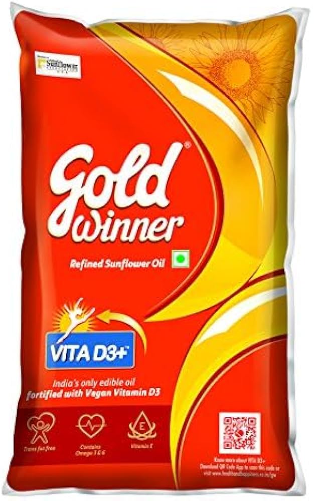 Gold Winner Refined Sunflower Oil