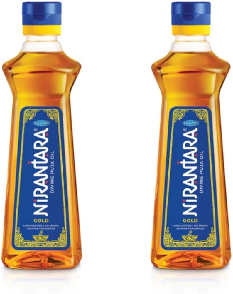 Nirantara Divine Puja Oil Gold