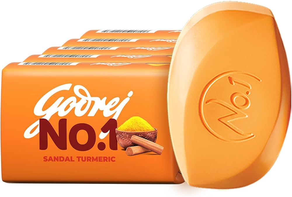 Godrej No.1 Sandal Turmeric Soap