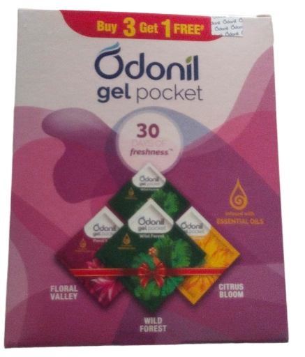 Odonil Gel Pocket 3g+1 free