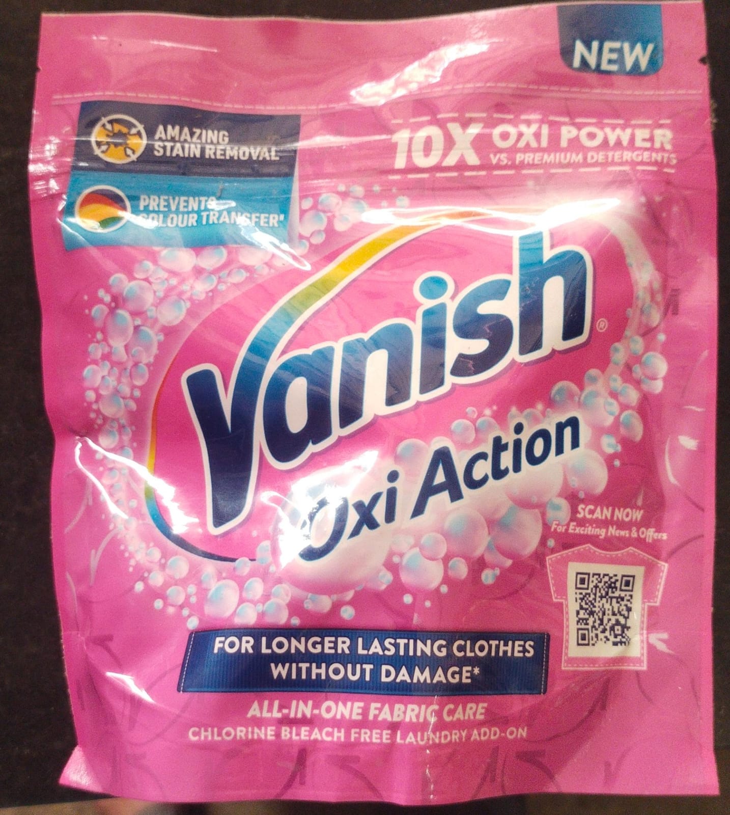 Vanish All in One Detergent Boosting Add-on Powder 200G