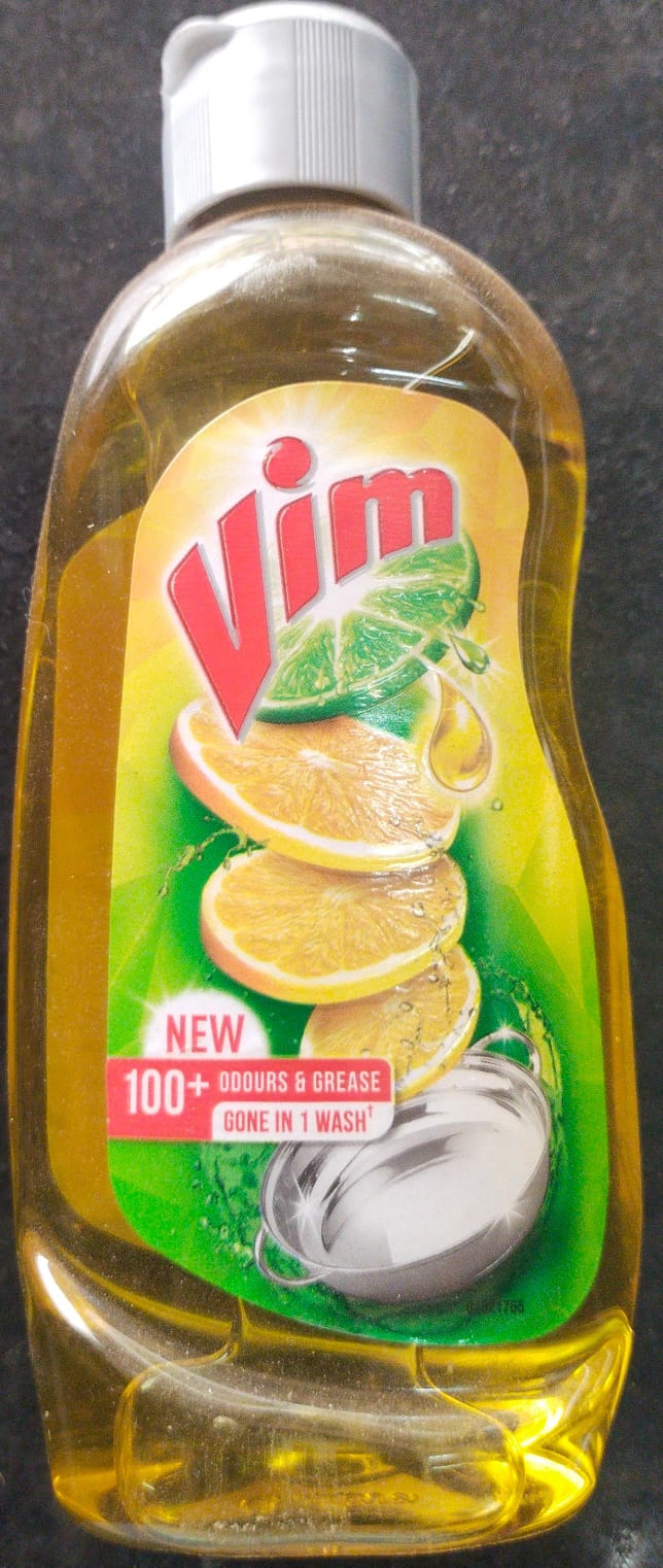 Vim Dishwash Liquid Gel Lemon 250 ML