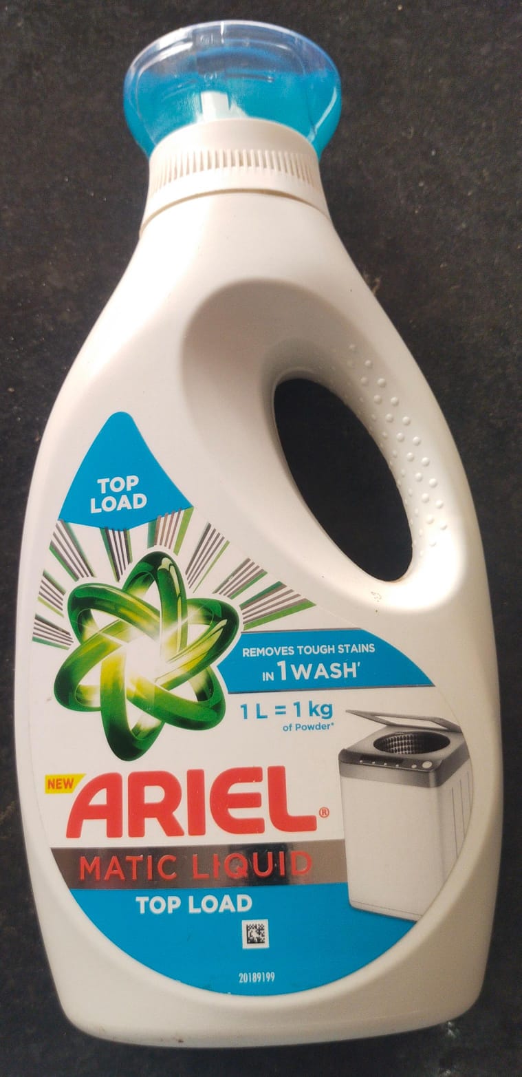 Ariel Matic Top Load Liquid Detergent 1 LTR 