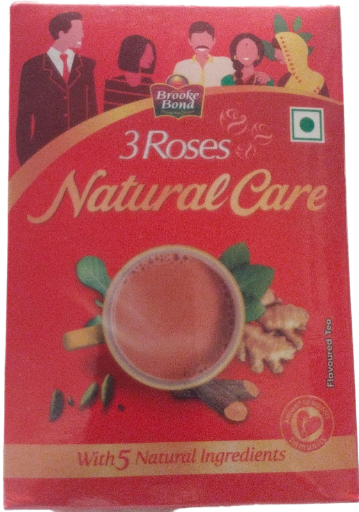 Brooke Bond 3 Roses Natural Care Tea