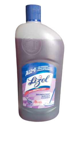 Lizol All In One Disinfectant Surface Cleaner Liquid - Lavender, 975 ML
