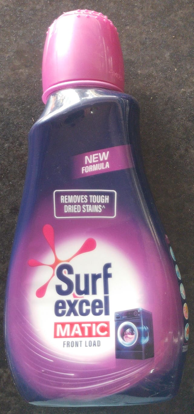 Surf Excel Matic Front Load Liquid Detergent, 500 ml