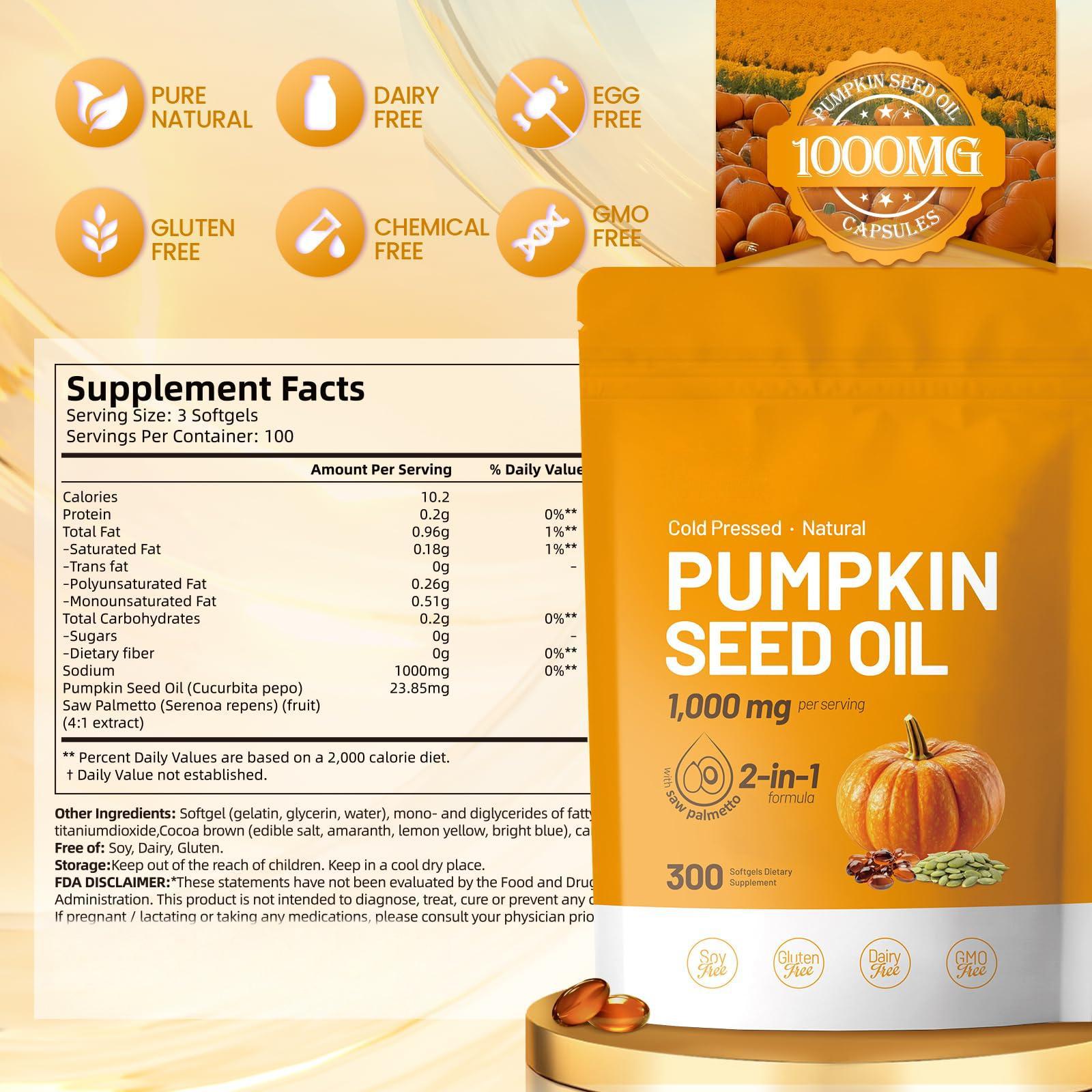 Pumpkin Seed Oil  capsule W