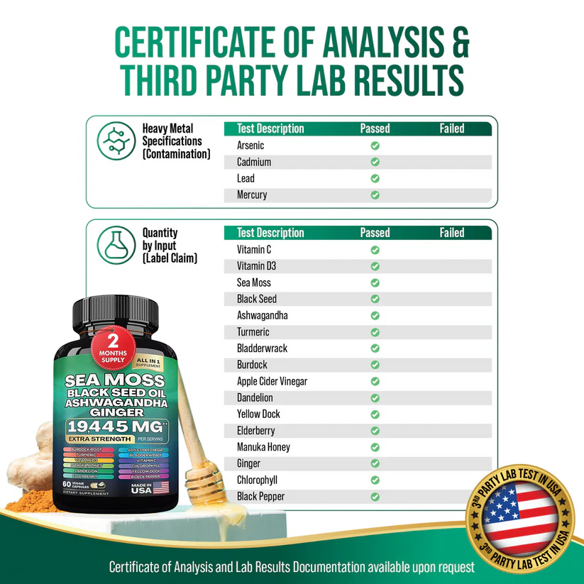 Composite oil capsules W