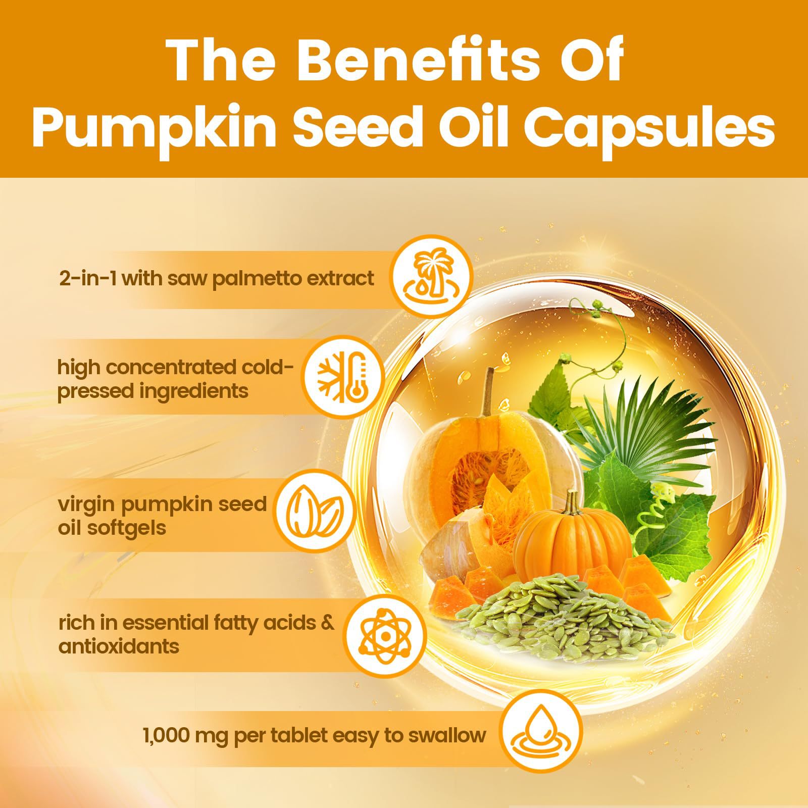 Pumpkin Seed Oil  capsule W