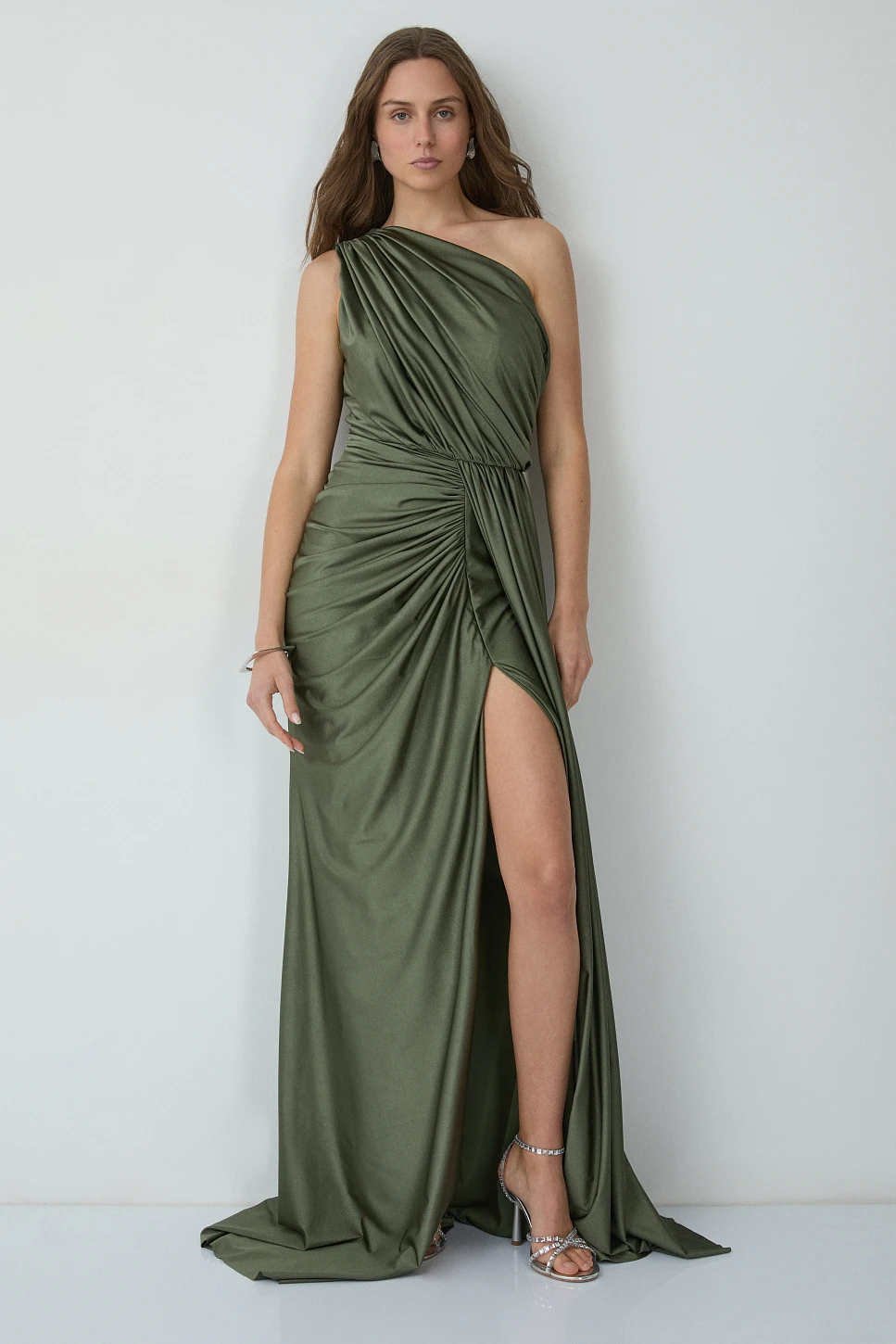 BSB Μάξι φόρεμα με έναν ώμο - Gold label