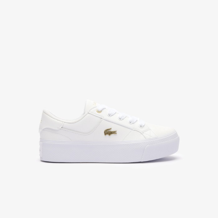Lacoste Γυναικεία Ziane Platform Logo Leather Sneakers