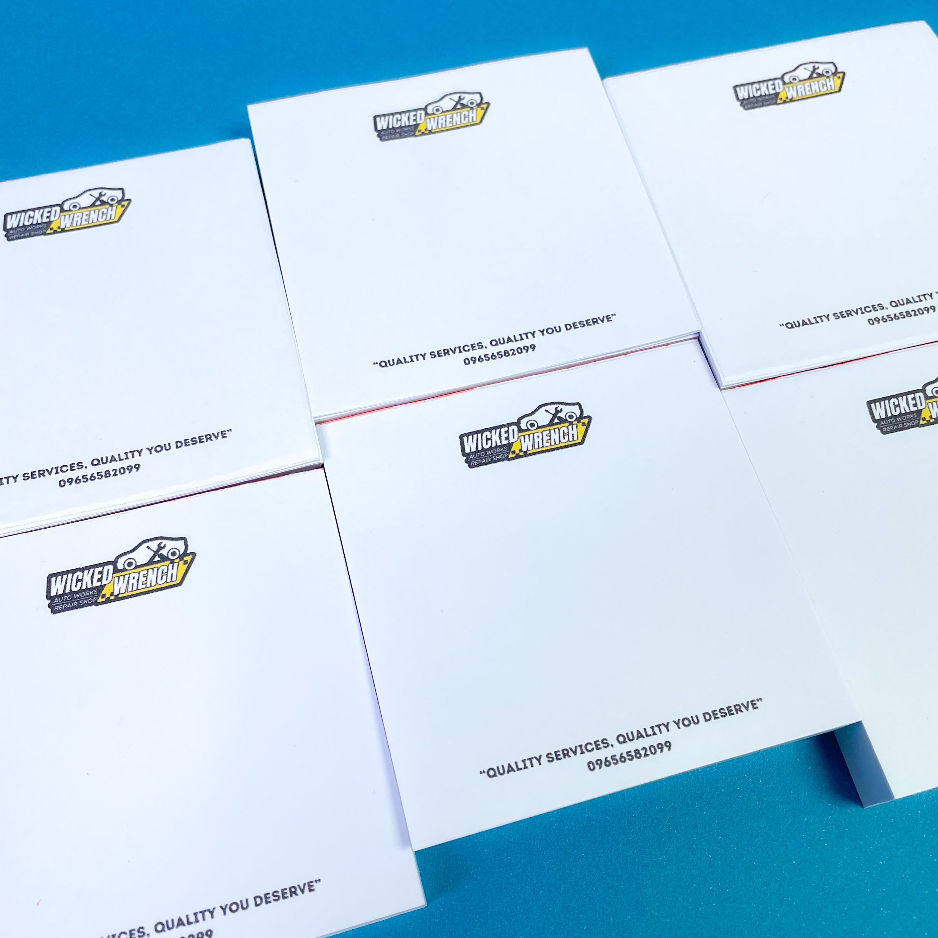 Customized Notepad – A6 Size, 100 Pages, 70gsm Paper for Daily Notes & Business Use