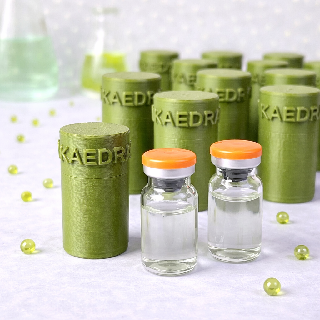 3D Printed Vial Case for 3ml – Secure Storage Case for Terzepatide & Peptide Vials
