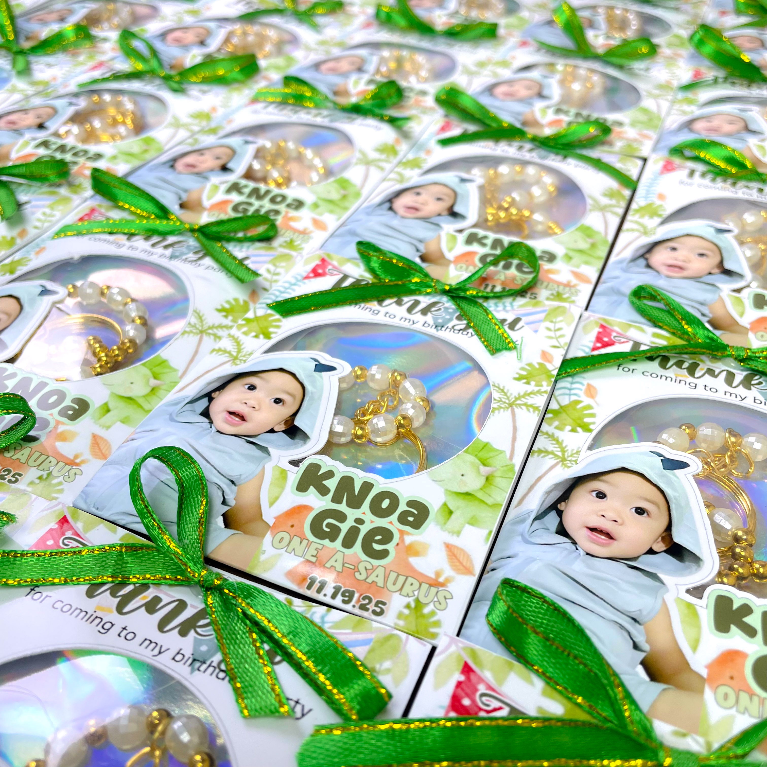 Mini Rosary Birthday Souvenir – Personalized Religious Keepsake for Birthdays & Special Events