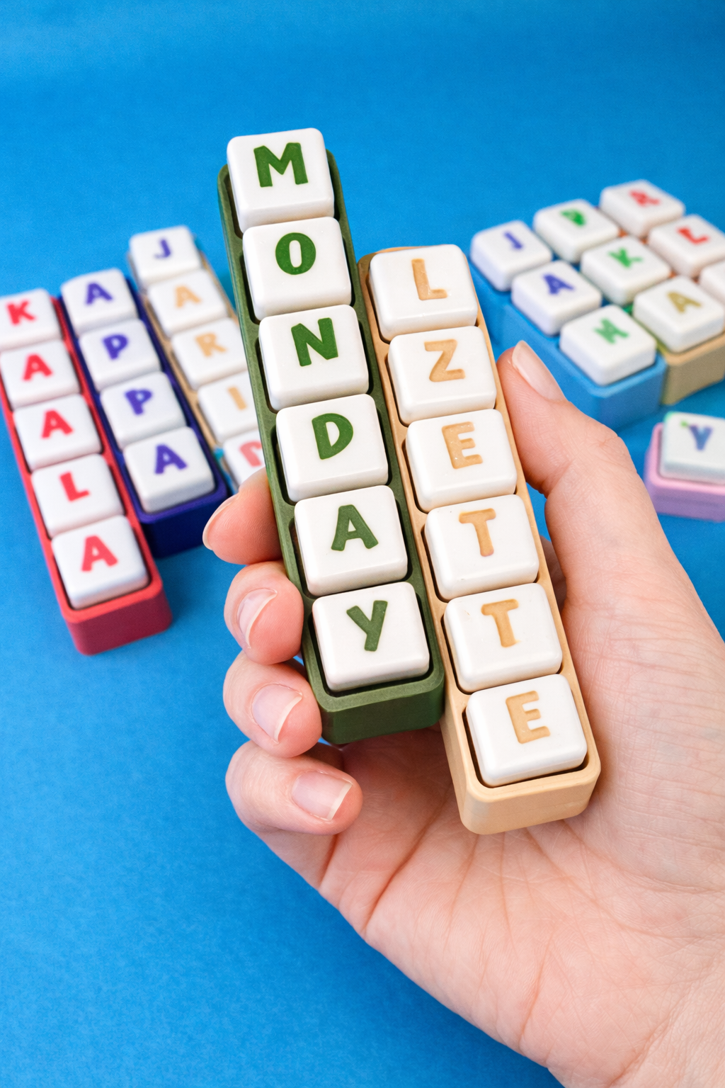 3D Printed Keyboard Fidget Clicker – Mechanical Key Switch Stress Relief Toy for Focus & Relaxation