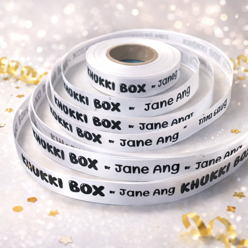 Customized Ribbon – Personalized Printed Ribbon for Events, Souvenirs & Gift Wrapping