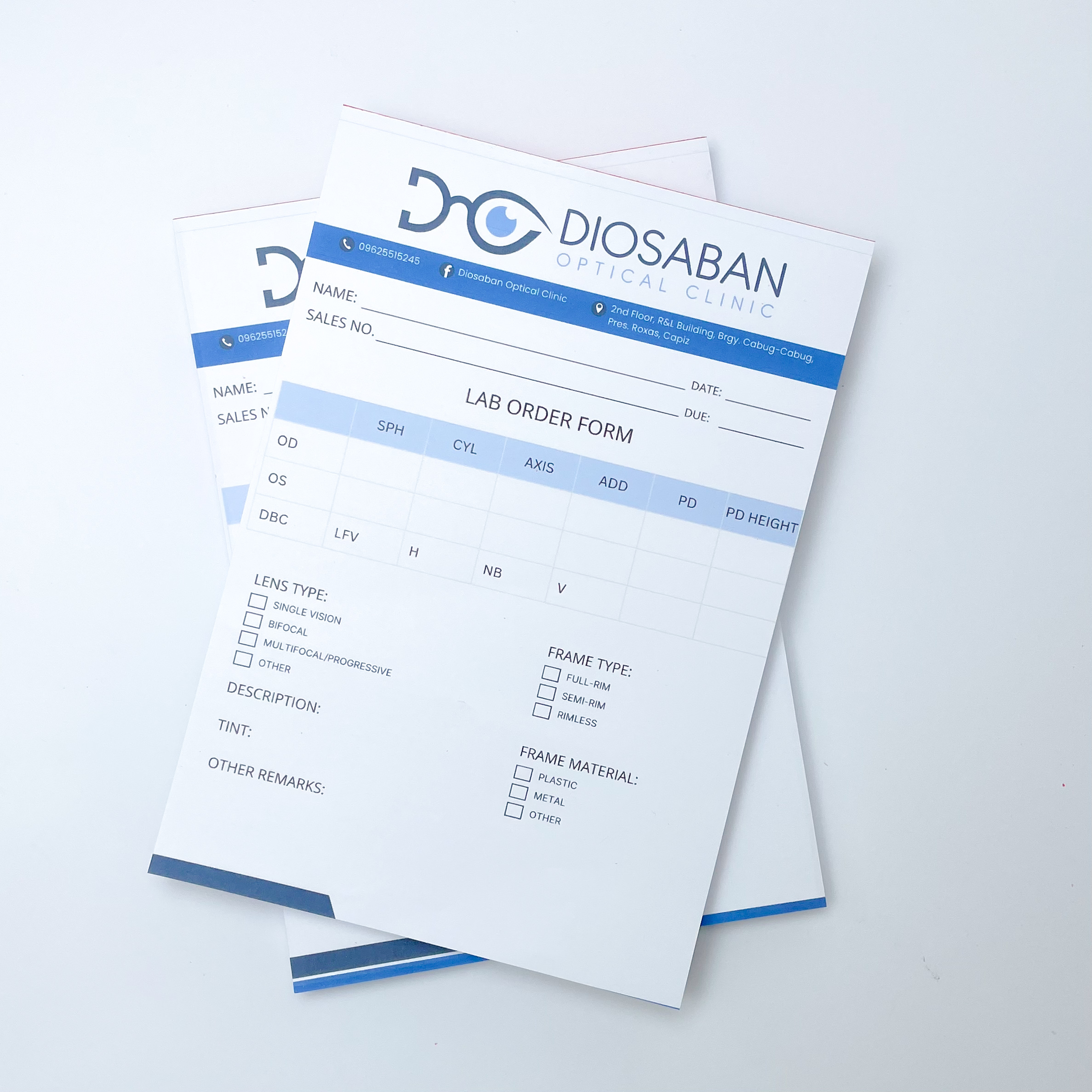 Customized Prescription Pads – A5 Size, 100 Pages, 70gsm Paper for Clinics & Medical Use