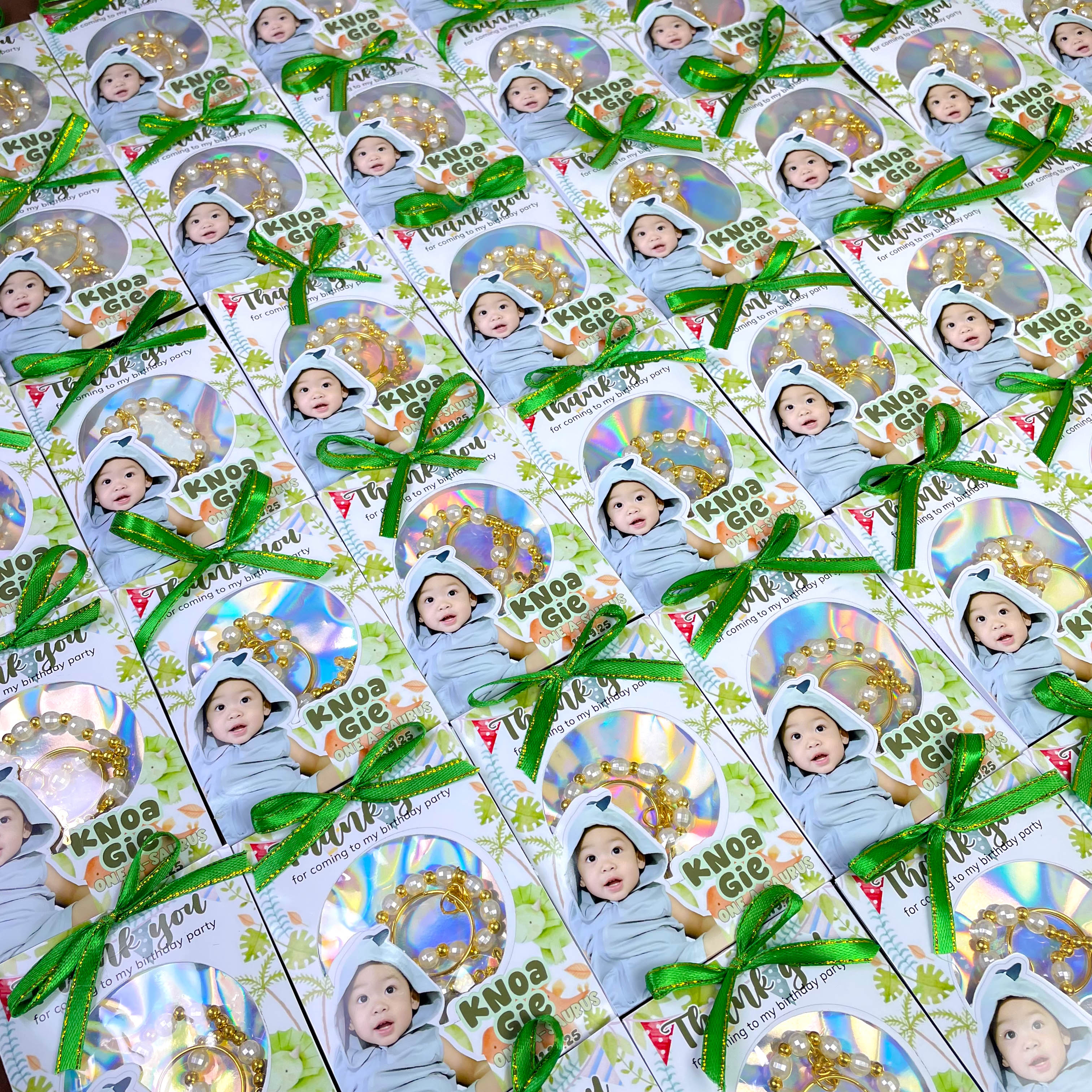 Mini Rosary Birthday Souvenir – Personalized Religious Keepsake for Birthdays & Special Events