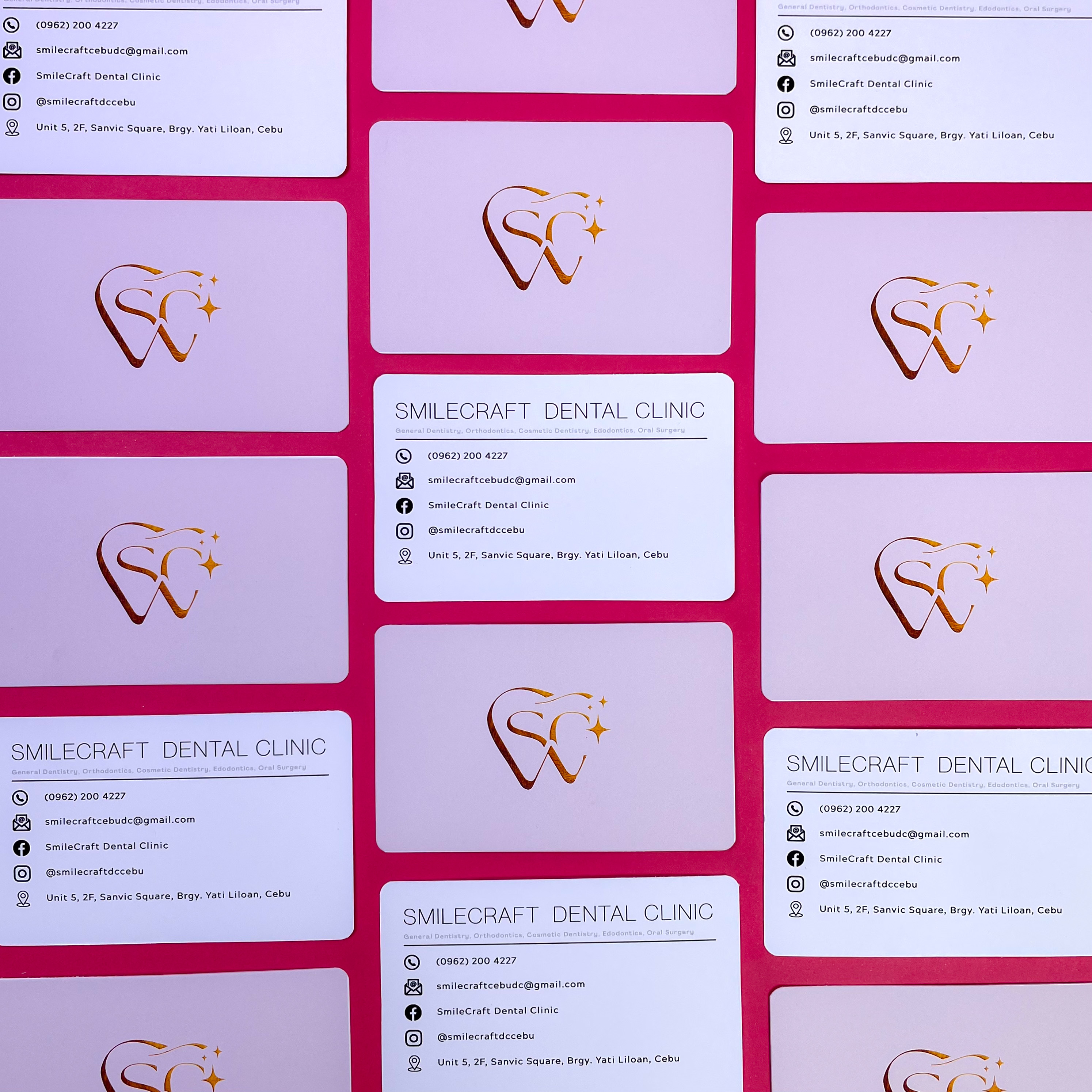 Customized Calling Card – Back-to-Back Print on 300gsm Matte Card Stock