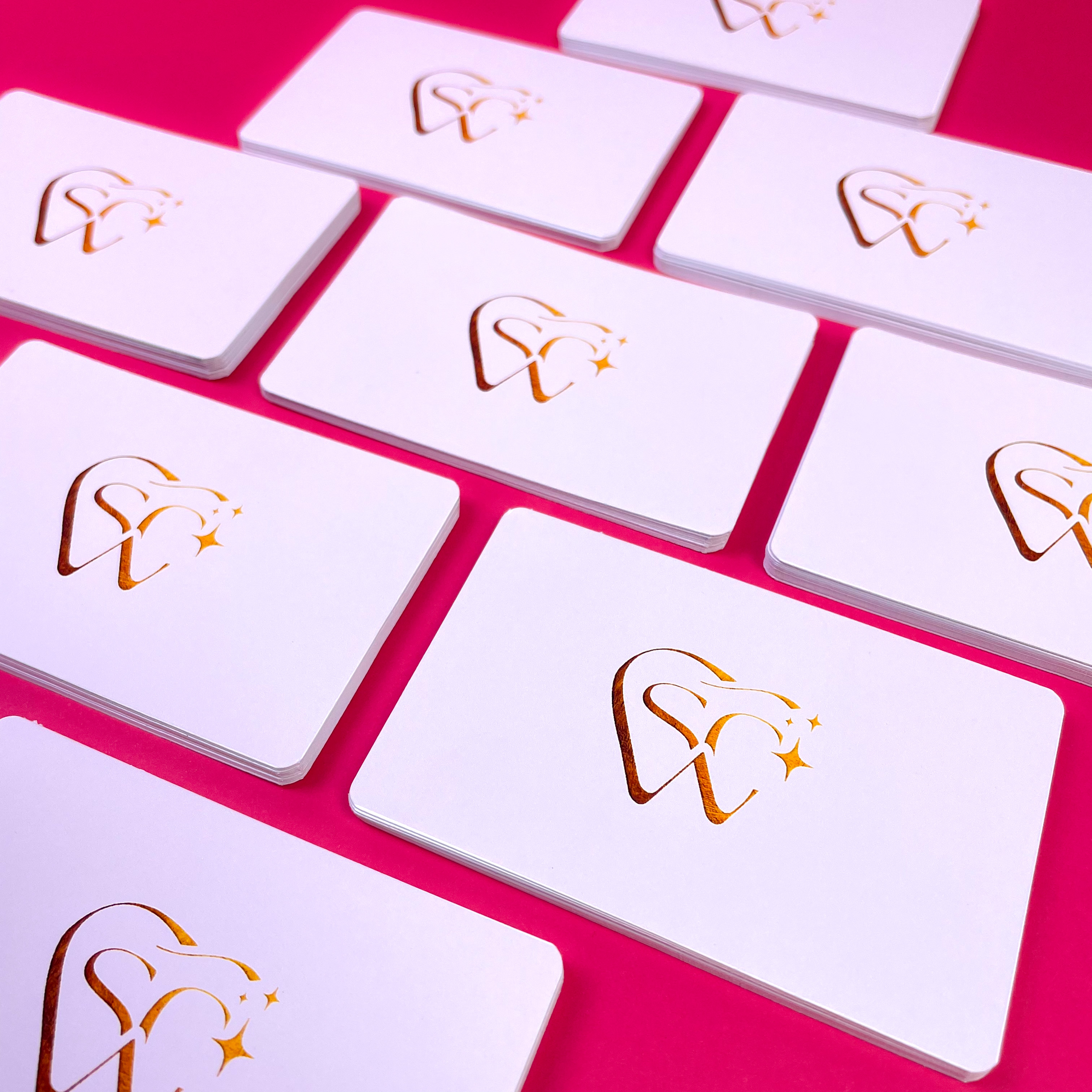 Customized Calling Card – Back-to-Back Print on 300gsm Matte Card Stock