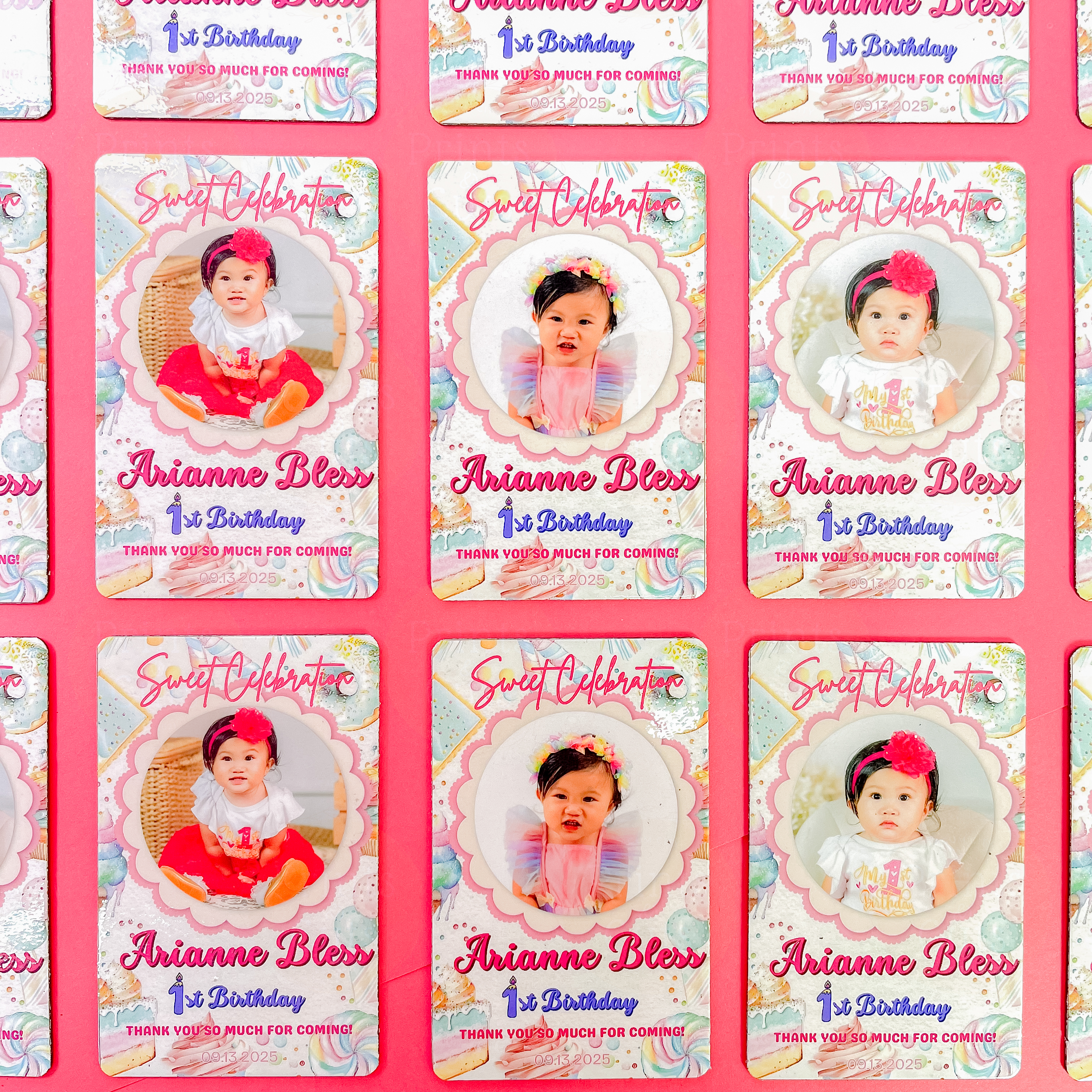 ATM Size Ref Magnet Souvenir | Custom Card-Size Personalized Photo Magnet