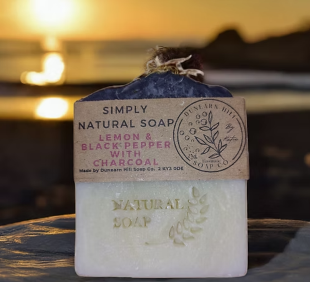 Lemon and Black Pepper with Charcoal