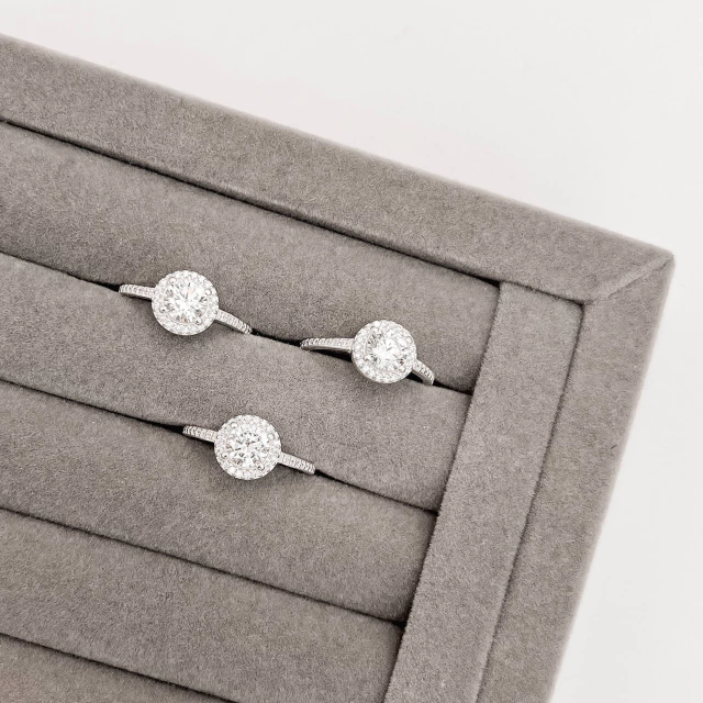 Anel Zircônia Redonda