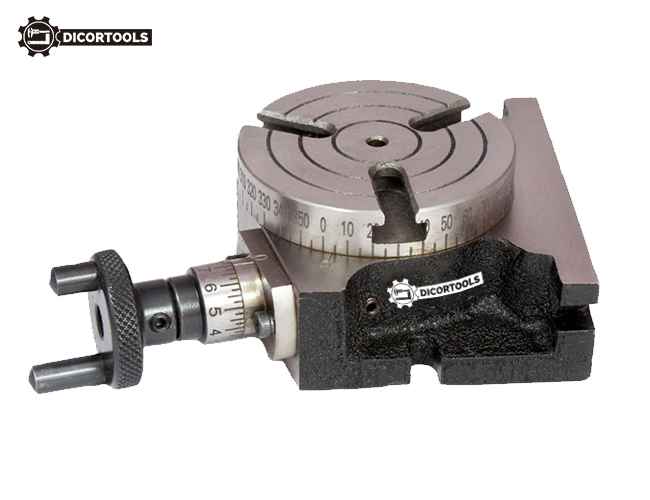 HV Series Precision Rotary Table for Milling Machines – 360° Manual Indexing