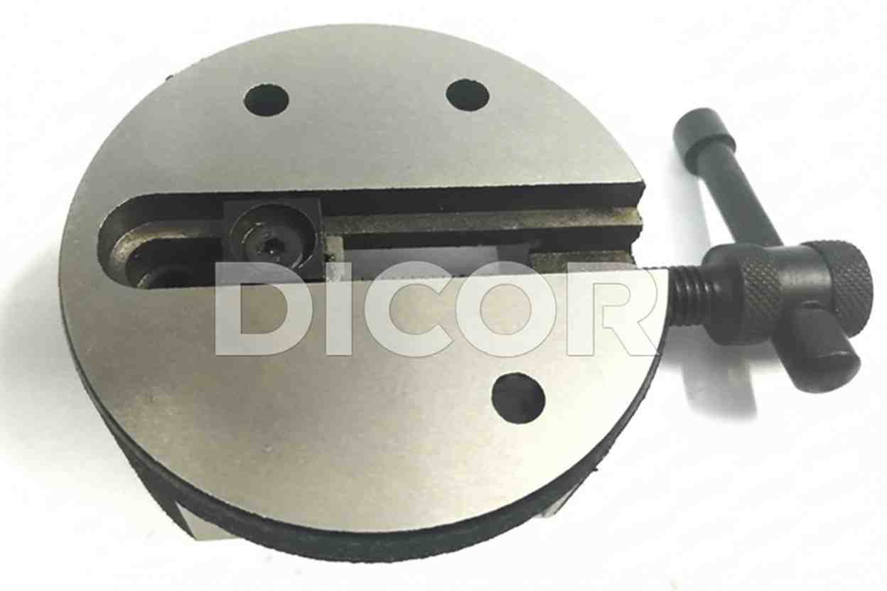 Precision Round Milling Vise for 3" (75mm) and 4" (100mm) Rotary Tables
