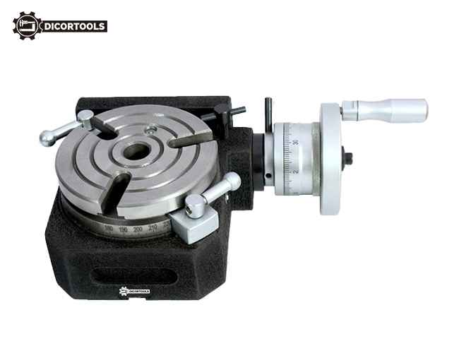 HV Series Precision Rotary Table for Milling Machines – 360° Manual Indexing