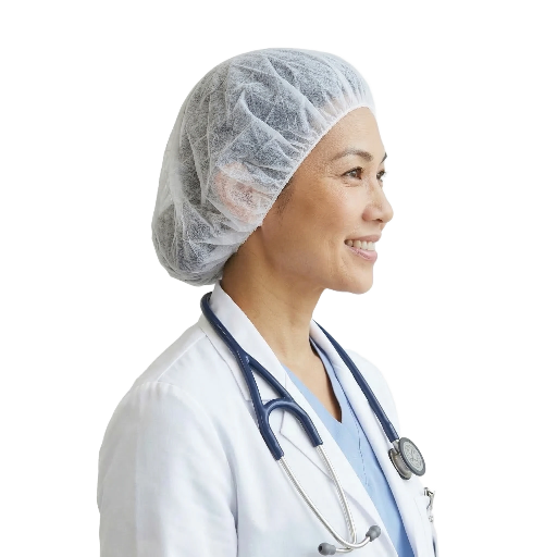 Gorro desechable tipo cofia