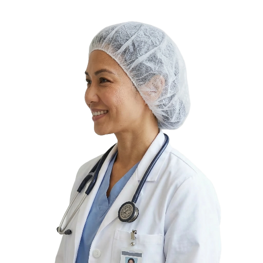 Gorro desechable tipo cofia