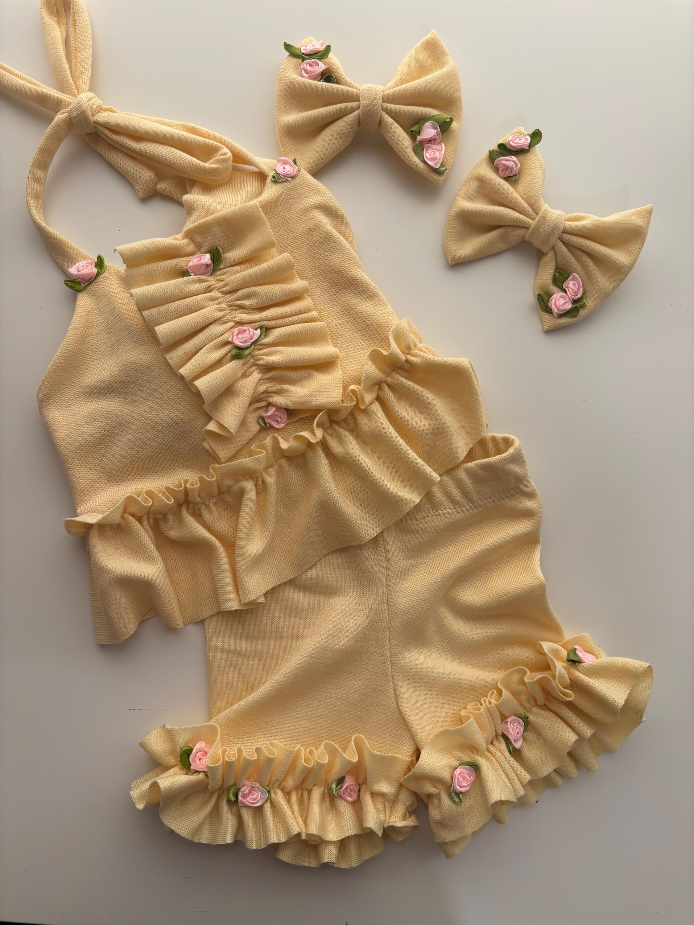 Rose Garden short set 