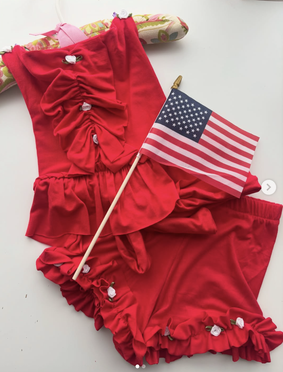Rose Garden short set 