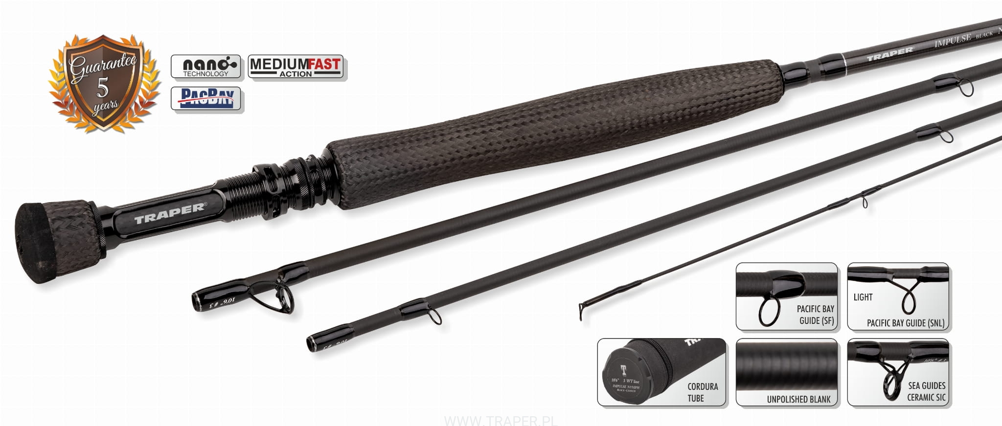 Traper Impulse Black Nymph