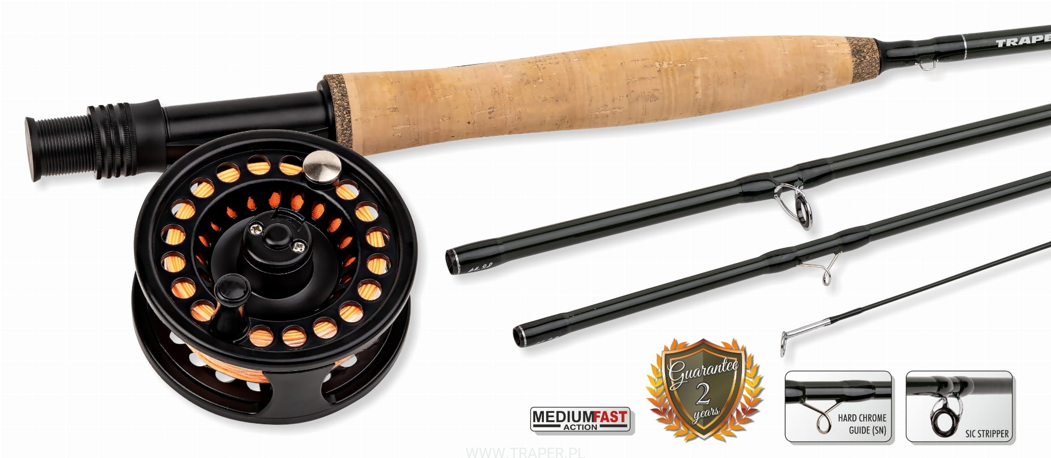 Traper Active DF fly fishing set