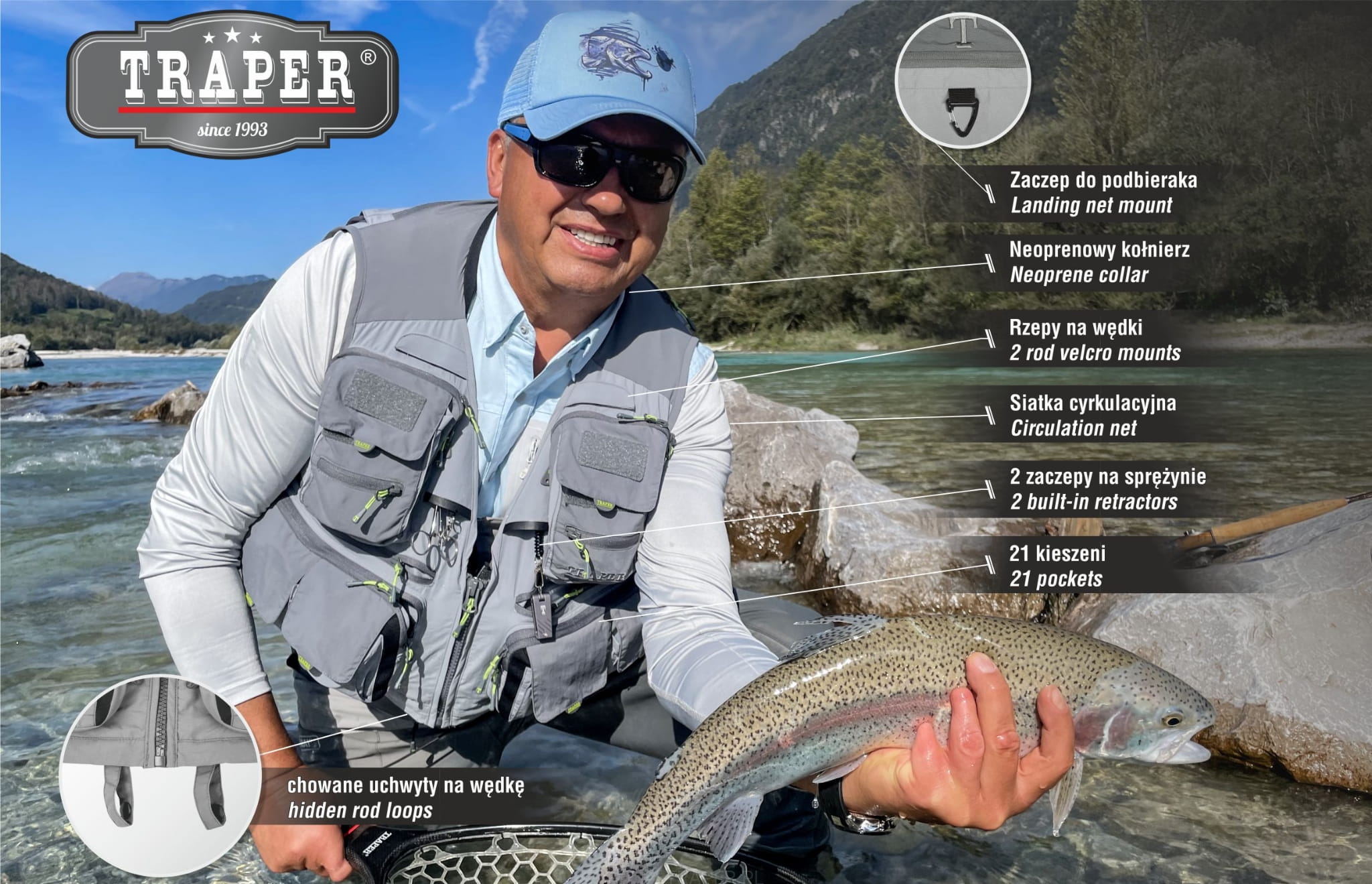 Traper Dakota Fly Fishing Vest